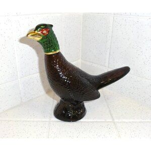Vintage Avon Pheasant Bird Aftershave Bottle Empty decorative glass hunting gift